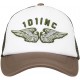 CASQUETTE 101 INC WINGS MESH TAN/OLIVE